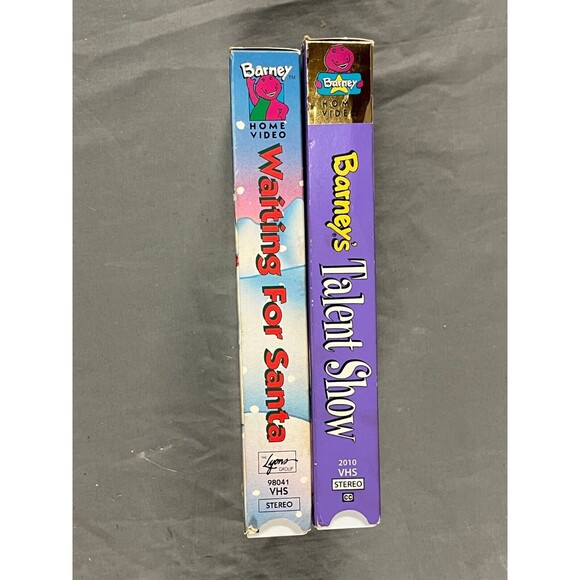 2 Barney Classic Collection VHS Walk Around The Block Seasons Talent Show - Picture 6 of 7